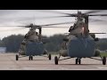 Вертолеты Ми-8МТВ-5 в Кубинке - (руление, взлет парой)