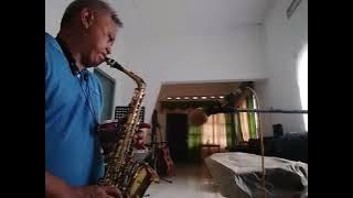 gugur bunga saxophone covered