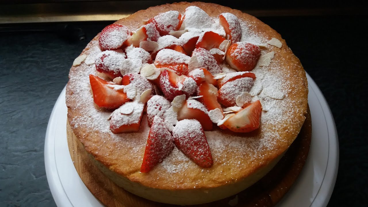 Making a Yoghurt Cake YouTube