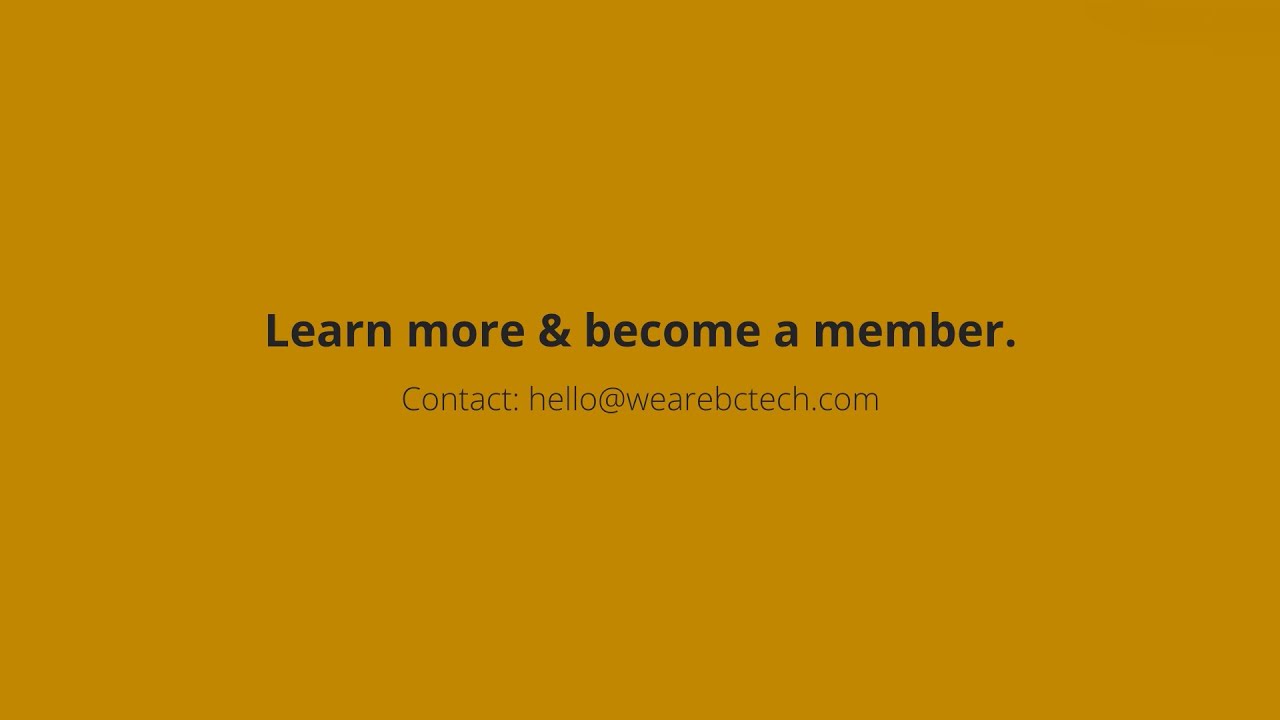 The Value of BC Tech