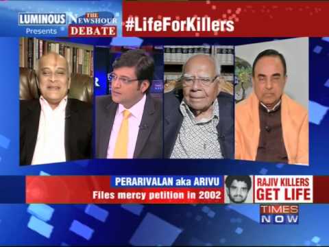The Newshour Debate: Rajiv Gandhi killers get life - Part 1 (18th Feb 2014)