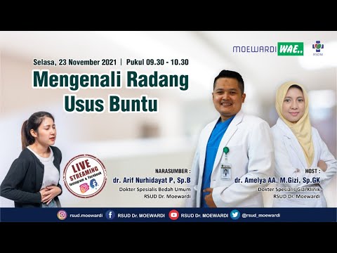 Video: Apa itu radang usus buntu gangren?