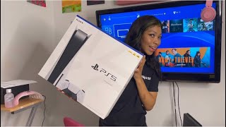 PS5 Unboxing….   This Thing Is Massive!!!!!    Cellphone number 2 (on the hunt)