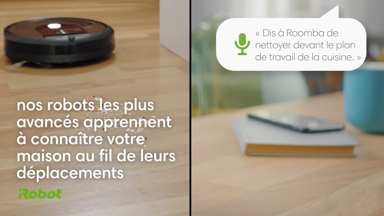 iRobot® : Robot aspirateur et laveur