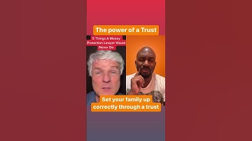 Why your family needs a trust #trust #trustfund #finance