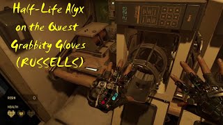 Playing Half-Life Alyx on the Oculus Quest - Grabbity Gloves
