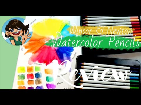 Winsor and Newton Watercolor Pencil Review