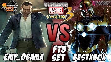 UMVC3 Parsec FT5 Set - EMP_Obama VS BestXbox