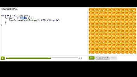 Egymásba ágyazott for ciklusok | Bevezetés a JS nyelvbe | Programozás | Khan Academy magyar