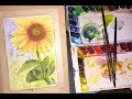 Combining Watercolor Techniques to Create a Painting