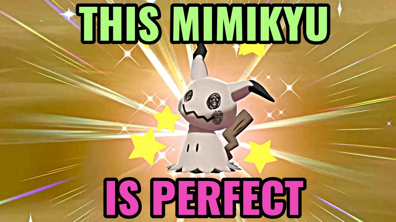 This SHINY Mimikyu is PERFECT after hatching 308 eggs for 