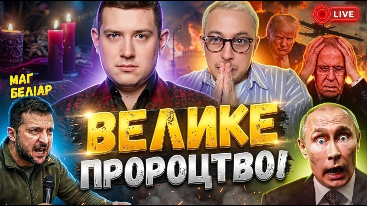 Що станеться за 10 днів до ВЕЛИКОДНЯ⁉️  ПАНДЕМІЯ в  КВІТНІ⁉️ Маг Веліар прямий ефір