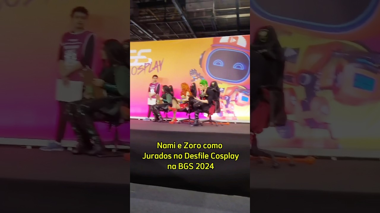 Zoro e Nami na Brasil Game Show One Piece Cosplay - #onepiece #onepiececosplay
