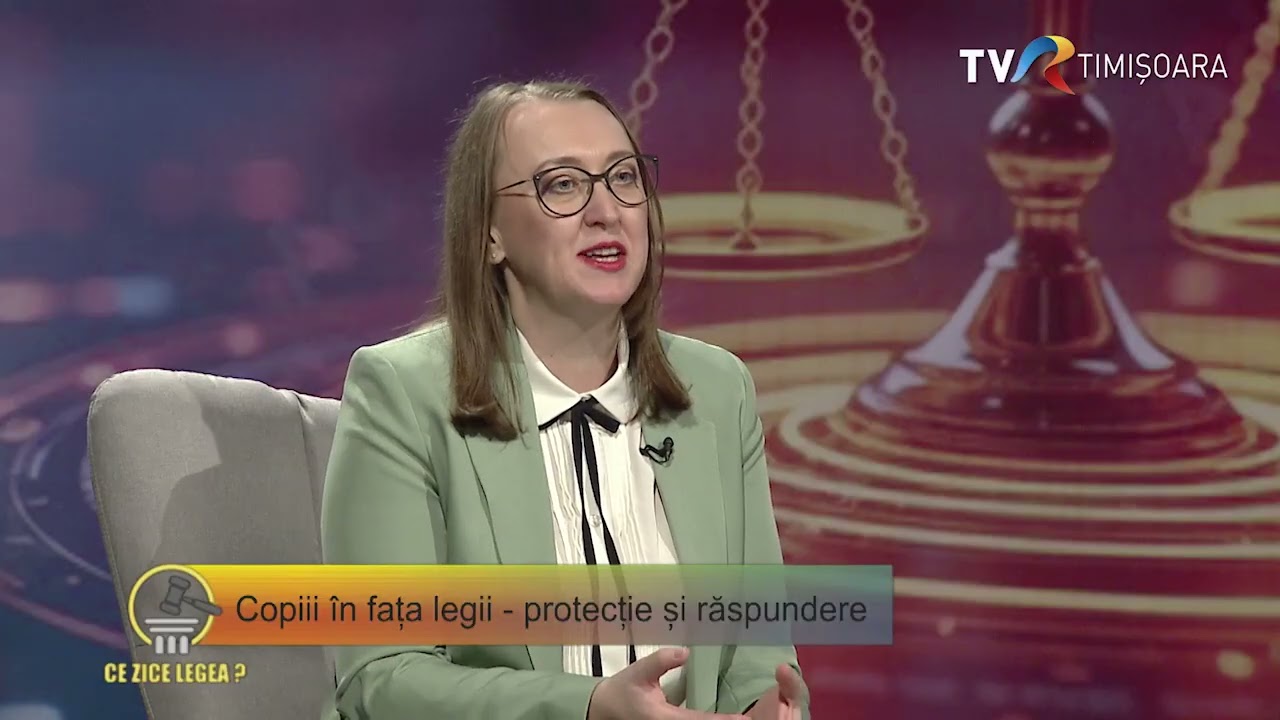 Cristian Dănileț: Copiii în fața legii – protecție și răspundere #CeZiceLegea