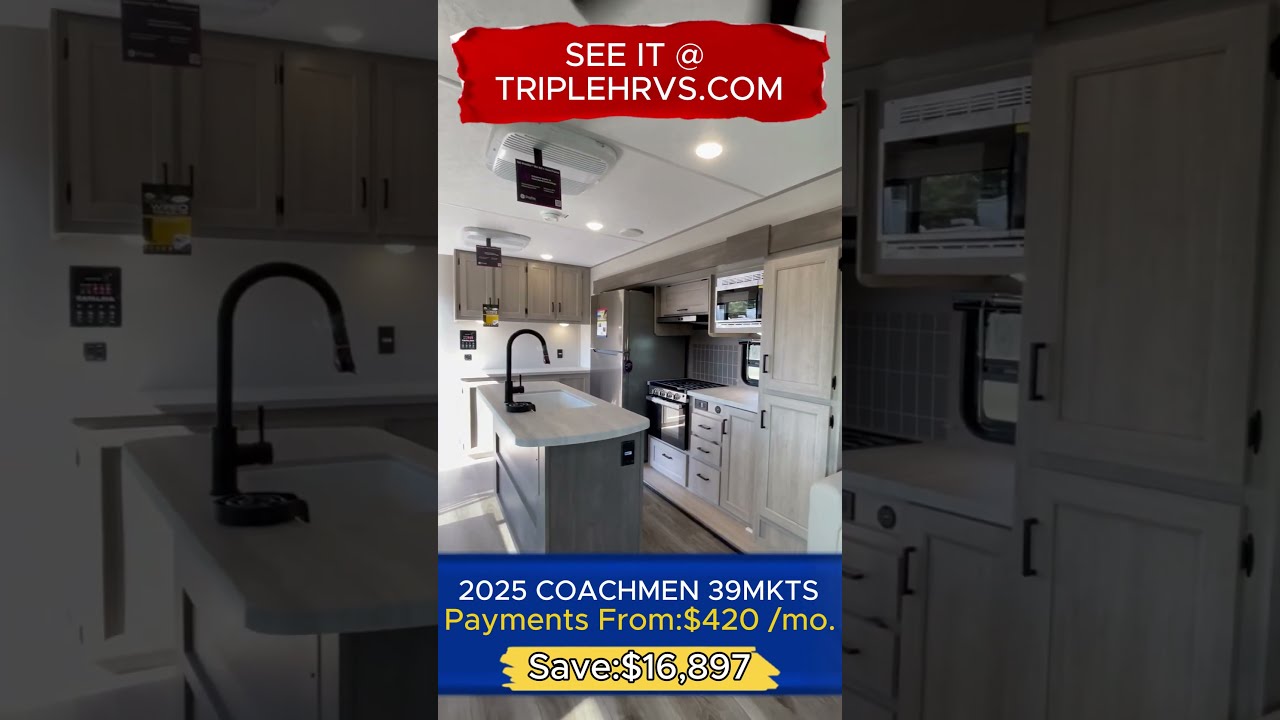 2025 Coachmen 39MKTS READY TO CAMP Shorts RV Rvlifestyle Rvliving Camping Rvlife Campping