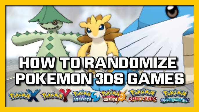 Issue randomizing Pokemon X for Citra (Pk3Ds)   - The  Independent Video Game Community