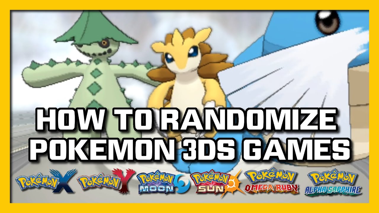 How To Randomize Pokemon in 2023! (For 3DS Games) 