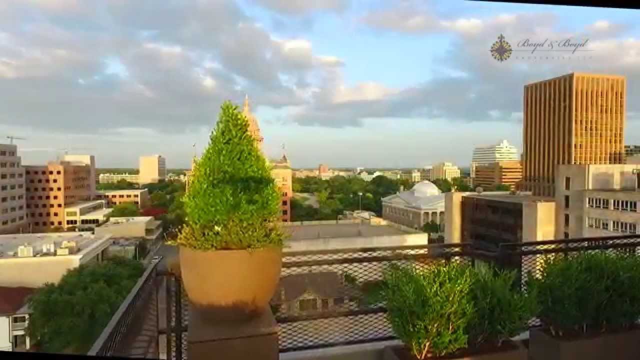 Illustration of Rooftop Penthouse Living Austin Texas
