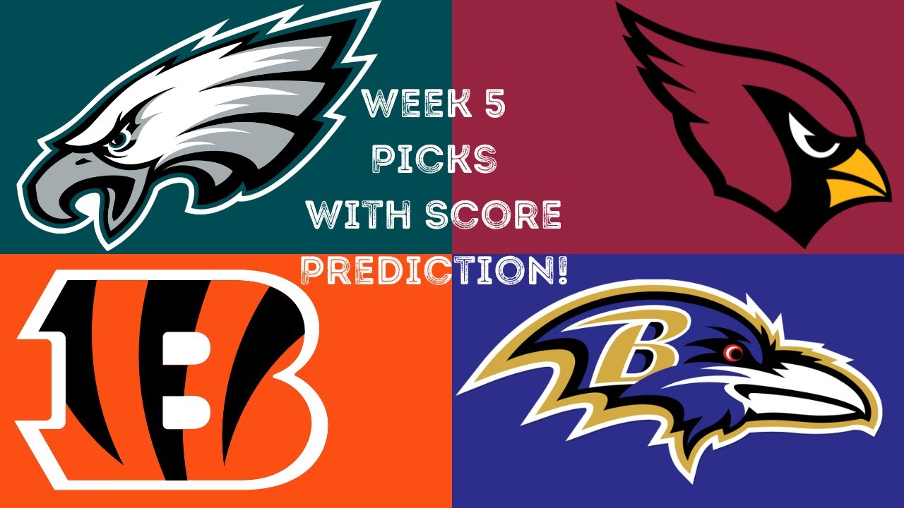 NFL Week 5 Game Picks With Score Prediction 2022 2023 YouTube NFL Week 5 Game Picks With Score Prediction 2022 2023 YouTube