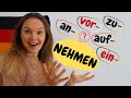 Das Verb nehmen mit Präfixen  | Deutsch lernen b2, c1