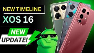 Infinix XOS 16 Update Timeline Officially Released 🔥 | Note 50S, Note 40, GT 20 Pro & More