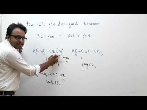 Vídeo: Diferencia Entre 1-Butyne Y 2-Butyne