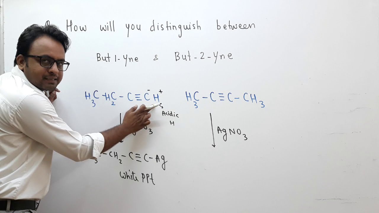 class-11-hydrocarbons-distinguish-test-between-1-butyne-2-butyne for Difference Between 1 Butyne And Vs 2 Butyne Class 11 Hydrocarbons Distinguish Test Between 1 Butyne 2 Butyne for Difference Between 1 Butyne And Vs 2 Butyne