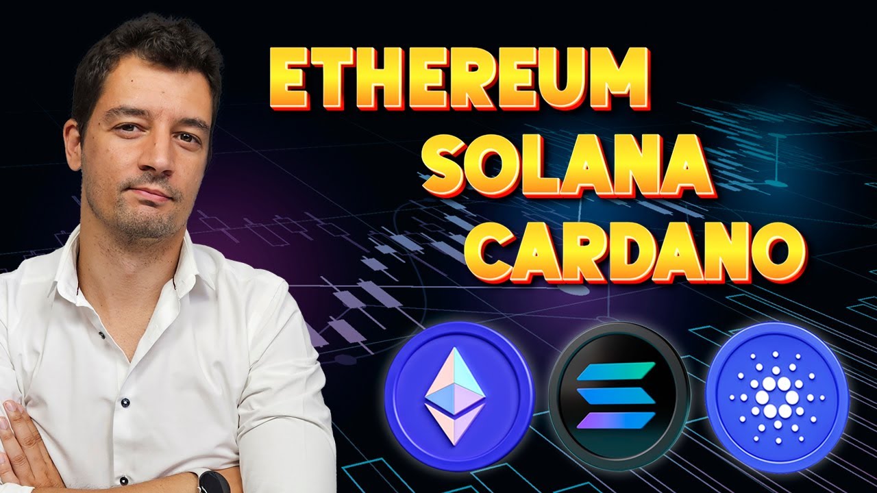 Ethereum vs Solana vs Cardano | Gráficos
