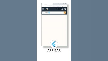 Amazon-inspired Flutter App Bar 🔥🔥📱💻