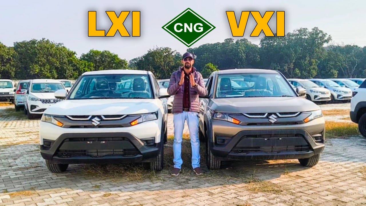Maruti Suzuki Brezza LXI CNG vs VXI CNG 🐬 सारे दर्द एक ही वीडियो में दूर कौन सी लेनी चाहिए ❓