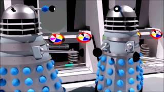 The Dead Planet (The Daleks) Scene 3 Scene Recreation (Colour Version)