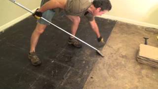 How to use a long handle razor scraper