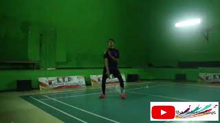 Trick shots Badminton unik kevin sanjaya ... gampang di tiru !!!!