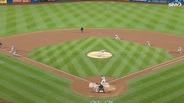 STL@NYM: Duda beats shift with RBI single