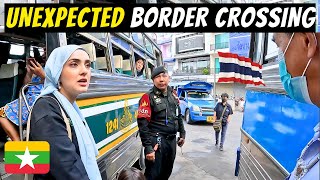 OUR MOST UNEXPECTED LAND BORDER CROSSING | THAILAND TO MYANMAR *BURMA* TACHILEIK IMMY & TANI S5 E19