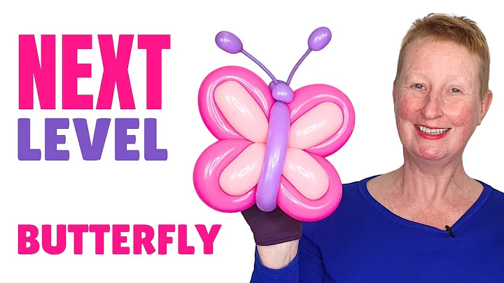 EASY Balloon Butterfly 🦋 Next Level Balloon Twisting