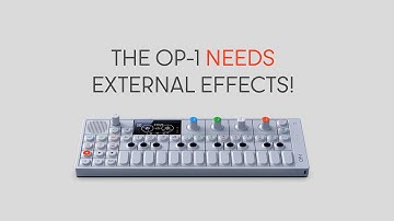Teenage Engineering OP-1 with a Modular Eurorack Effects Rack!