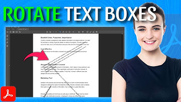 Tekstvakken roteren in Adobe Acrobat - Eenvoudige handleiding!