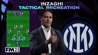 انتر ميلان و مان سيتى كيف يلعب انزاجى ؟ 3 5 2شرح لأسلوب Fluid Counter Attack على طريقة inzaghi