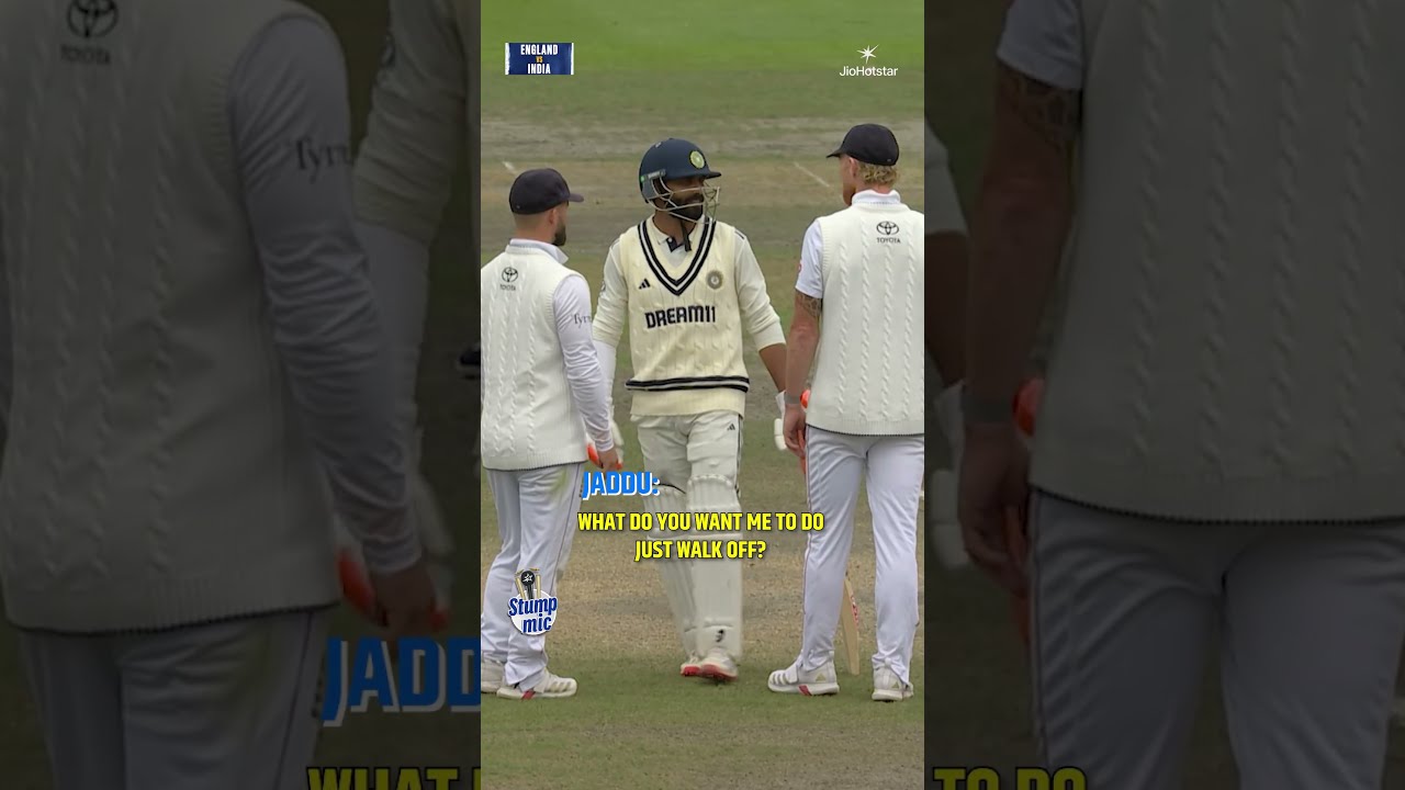 Ben Stokes Went To Shake Hands Ravindra Jadeja Refused ENGvIND