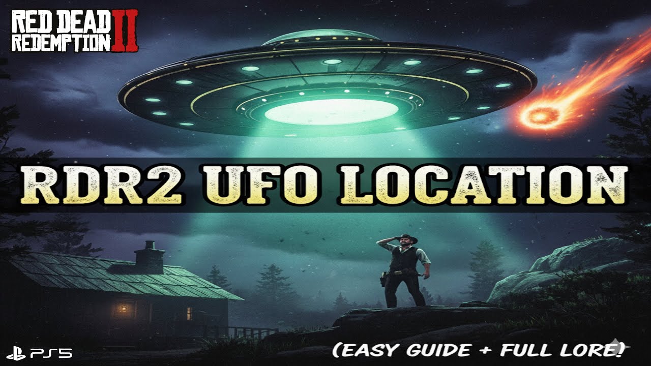 Hidden UFOs Locations in Red Dead 2: The Complete Mystery