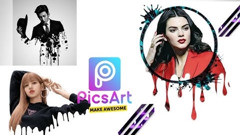 HOW TO EDIT DRIPPING EFFECT IN PICSART? | Quick & Easy 😊 | Editing Tutorial