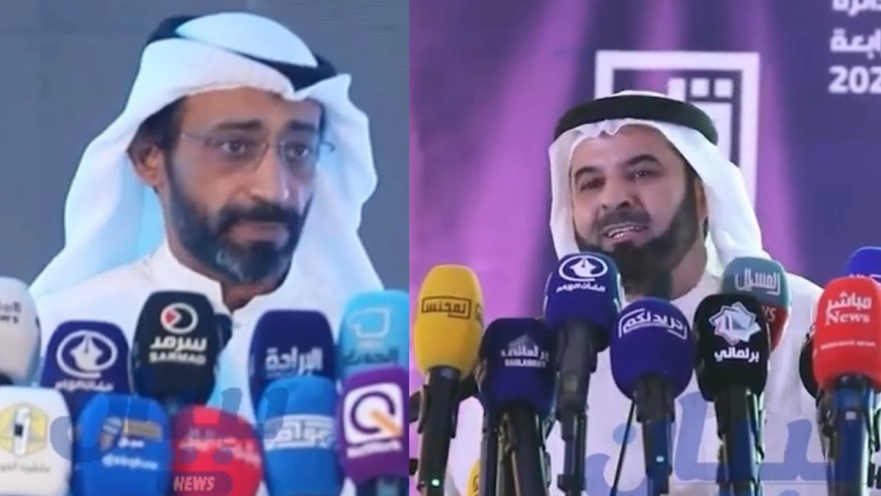 رد مبارك الوعلان على عبيد الوسمي في ندوة حسين قويعان