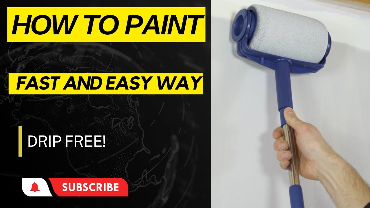 How To Use a Paint Edger LIKE A PRO - IN ABOUT ONE MINUTE 