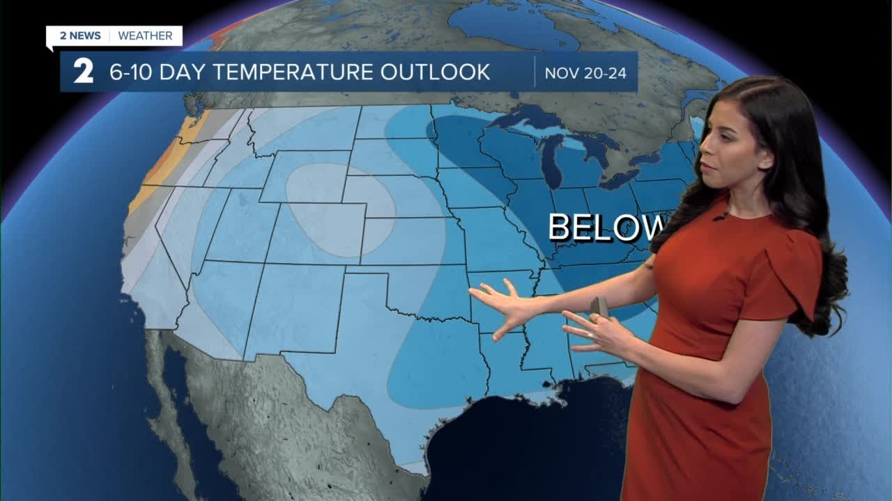 Below Average Temps To Continue - YouTube