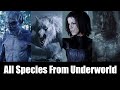 All The Species Of The Underworld Movies