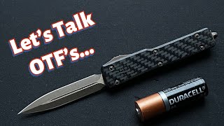 Microtech UTX-70 D/E Automatic OTF Knife Review