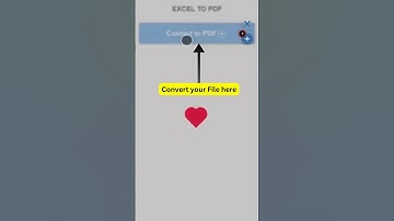 Convert Excel to PDF File | Free Excel to PDF Converter Online & Mobile | XLSX to PDF, Edit & Save