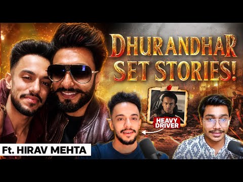 Sanjay Dutt’s AURA on Dhurandhar Set 😳 | Hirav Mehta Reveals What Happened