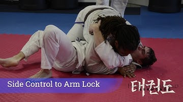 Side Control to Arm Lock and Reverse Hidden Arm Choke in Judo